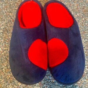 Gumusservi Women's 9.5-10.5 Heart Memory Foam Slippers
